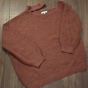 UNIQUE! Rust Oversize Sweater